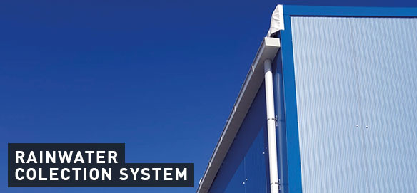 VALL’s complements, rainwater colection system