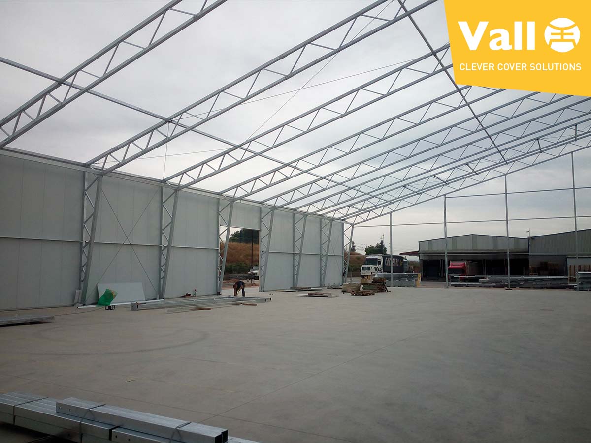What to expect from a removable warehouse or industrial tent