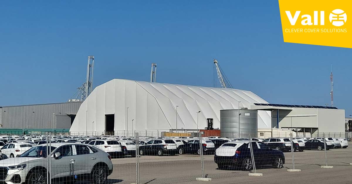 Removable buildings and industrial tents: energy efficiency and savings